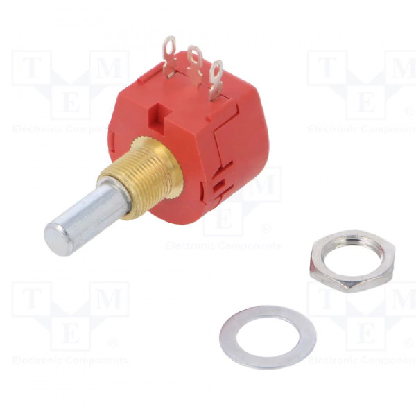 Potentiometer shaft; single turn; 470Ω; 4W; ±5; 6mm; Shaft smooth Mecsu.vn