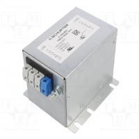 Filter: anti-interference; three-phase; 440VAC; 10A; Cx: 100nF