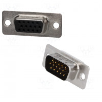 D-Sub plugs and sockets