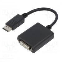 Cable; HDMI 2.0; HDMI plug,both sides; PVC; 1.8m; black; 32AWG