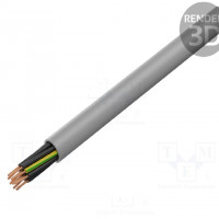 Wire: data transmission; UNITRONIC® FD; 25x0,14mm2; PVC; grey