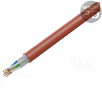 Wire: loudspeaker cable; Insulation: LSZH; Colour: red; Core: OFC