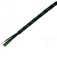 Wire; A–LFLEX® HEAT 260 C MC; stranded; Cu; 3G0,75mm2; PTFE; black