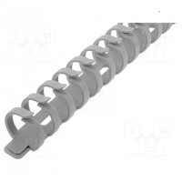 L-connector-base; grey; ABS; UL94HB; RD-60