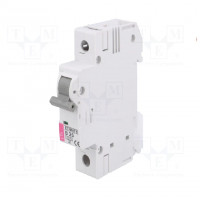 Circuit breaker; 230/400VAC; Inom: 2A; Poles: 1; DIN; Charact: B; 6kA