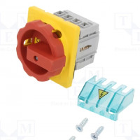 Switch-disconnector; Poles: 3; DIN; 50A; 415VAC; SHD200; IP20,IP40