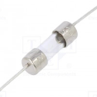 Fuse: fuse; quick blow; 2.5A; 250VAC; cylindrical,glass; 5x15mm