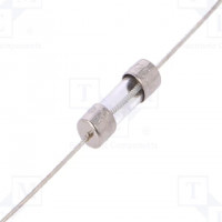 Fuse: fuse; time-lag; 5A; 125V; axial; 3.175x7.11mm; reel