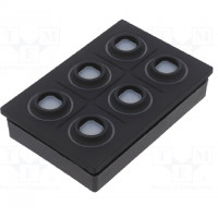 Mounting tool for buttons; IP67 (from the front); 09