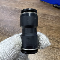 Đầu Nối Khí Thẳng Phi 12 mm Đen Airtac PU12D