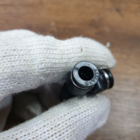 Đầu Nối Khí Chữ T Phi 6 mm Đen Airtac PE6D