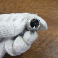Đầu Nối Khí Thẳng Ren Trong Phi 8 mm - PT1/4 Đen Airtac PCF802D