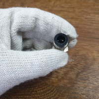 Đầu Nối Khí Thẳng Ren Trong Phi 8 mm - PT1/4 Đen Airtac PCF802D