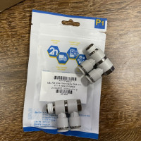 Đầu Nối Chia 2 Ren Ngoài Phi 8 mm - PT1/4 Xám Airtac PHW802