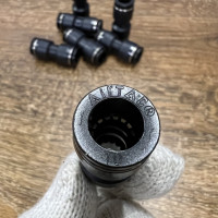 Đầu Nối Khí Thẳng Phi 10 mm Đen Airtac PU10D