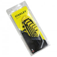 Bộ Cây Vặn Lục Giác Đầu Bằng 8 Chi Tiết Hệ Inch Stanley 69-252
