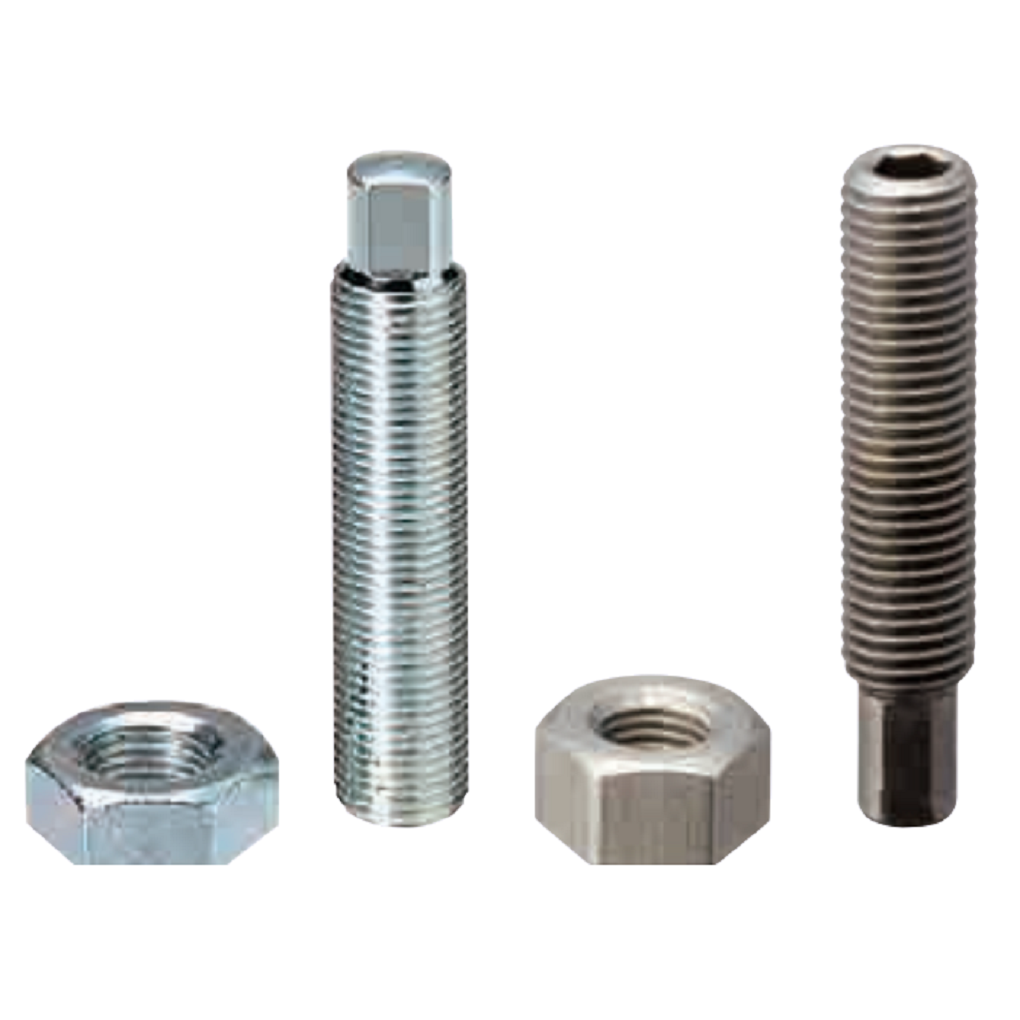 Adjusting Stopper Screws Wrench Flats With Hex Socket Coarse M6x50