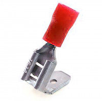 Đầu Cosse Ghim Lắp Ngược Cách Điện 0.5-1.5mm2 KST Màu Đỏ PBDFNYD1-250