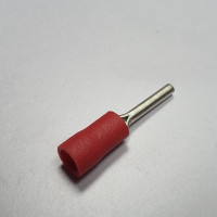 Đầu Cosse Pin Đặc Bọc Nhựa Màu đỏ 0.5-1.5mm2 KST PTV1-12