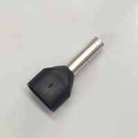 Đầu Cosse Pin Đôi Bọc Nhựa 2x1.5mm2 KST Đen TE1508