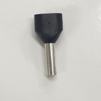 Đầu Cosse Pin Đôi Bọc Nhựa 2x1.5mm2 KST Đen TE1508