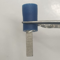 Đầu Cosse Pin Dẹp Cách Điện 1.5-2.5 mm2 KST DBV2-10 Màu Xanh Dương
