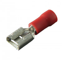 Đầu Cosse Ghim Cái Cách Điện 0.5-1.5 mm2 KST Màu Đỏ FDNY1-250