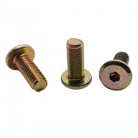 Lục Giác Chìm Đầu Dẹp Thép Mạ Kẽm 7 Màu M8x20 (50Cái/Bịch)