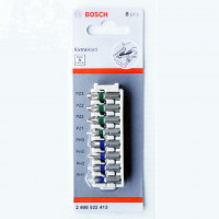 Bộ Vặn Vít Extra Hard 25mm Đầu Ph, Pz (8 Món) Bosch 2608522413