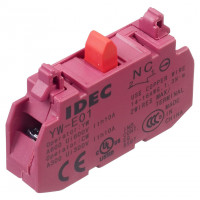 Tiếp Điểm Phụ IDEC YW-E01 Màu Đỏ Tía 1NC