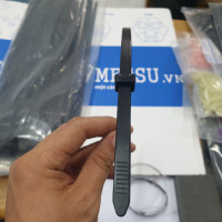 Dây Rút Nhựa Chống Tia UV Màu Đen KST 450 x 9.0 mm K-450LU (100 Sợi/Bịch)