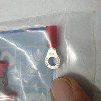 Đầu Cosse Tròn Cách Điện  0.5-1.5 mm2 KST Màu Đỏ RVL1-4
