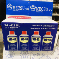 Thùng 24 chai Dầu Bôi Trơn Chống Rỉ Sét WD-40 (412ml)