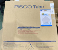 Ống Dẫn Khí Nén Nhựa PU OD 6 x ID 4 mm Màu Xanh Trong Pisco UB0640-100-CB