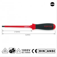 Tua Vít Dẹp Cách Điện 1.2x6.5mm Toptul FAEB6E15