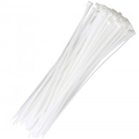 Dây Rút Nhựa Màu Trắng KST 80 x 2.5 mm K-80M (100 Sợi/Bịch)