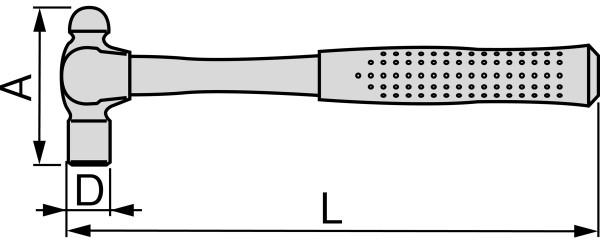 Búa Nhổ Đinh Tone BH-05B_drawing