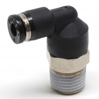 Đầu Nối Nhanh Khí Nén Dạng Cong 90° Ren Ngoài Pisco PL8-03EG