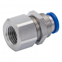 Đầu Nối Nhanh Khí Nén Dạng Thẳng Ren Trong Ngoài Pisco SPMF8-03-UC
