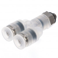 Đầu Nối Nhanh Khí Nén Dạng Chữ Y Ren Ngoài Pisco PPX4-M3SUS