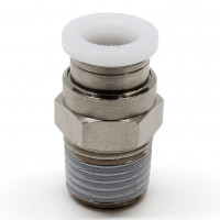 Đầu Nối Nhanh Khí Nén Dạng Thẳng Thân Lục Giác Ren Ngoài Pisco PC5/8-N4U