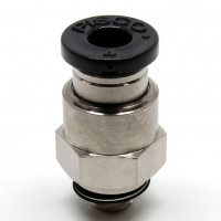 Đầu Nối Nhanh Khí Nén Dạng Thẳng Thân Lục Giác Ren Ngoài Pisco PC6-M6W-C