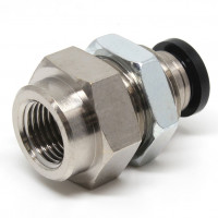 Đầu Nối Nhanh Khí Nén Dạng Thẳng Ren Trong Ngoài Pisco PMF8-03W-C
