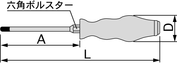 Tua Vít Dẹp 0.8×6mm Tone PWMD-100_drawing