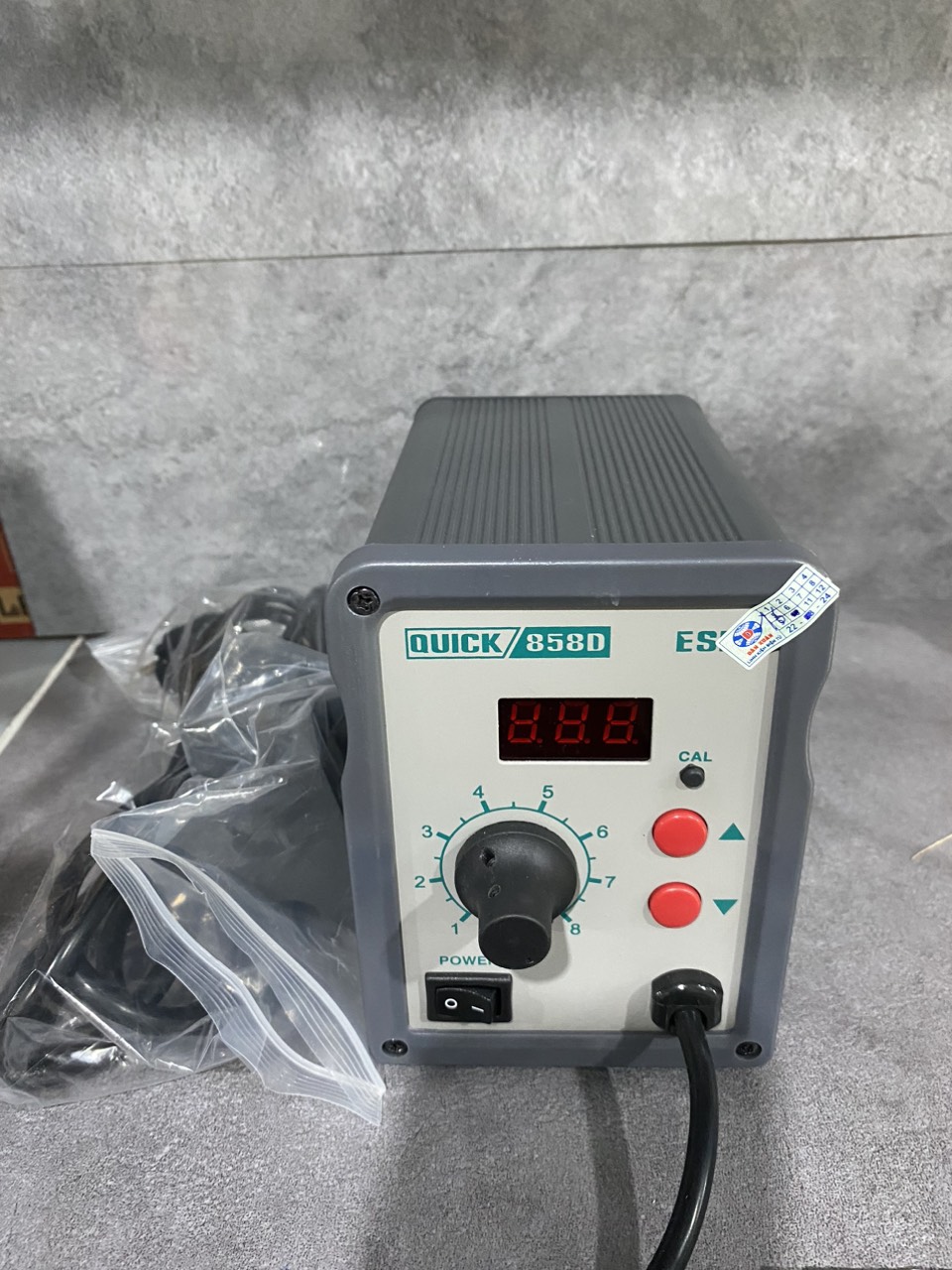 Máy Khò Chỉnh Nhiệt Quick 858D 700W 220V | Mecsu.vn