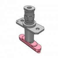 Bộ Nấm Hút Chân Không Hình Oval Và Giá Đỡ, Butadien Dẫn Điện (Điện Trở Thấp),  O.D 4x30 mm, Pisco VPAE4x30EE-4J