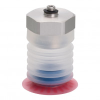 Bộ Nấm Hút Chân Không Và Giá Đỡ Ngành Bao Bì, Silicone, O.D 20 mm, Pisco VPE20PBS25-M5-MF