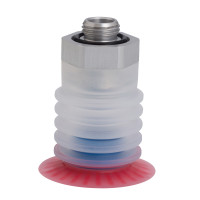 Bộ Nấm Hút Chân Không Và Giá Đỡ Ngành Bao Bì, Silicone, O.D 25 mm, Pisco VPE25PBS25-G1-FS