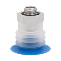 Bộ Nấm Hút Chân Không Và Giá Đỡ Ngành Bao Bì, Silicone, O.D 20 mm, Pisco VPE20PBS43-G1-MS