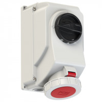 Ổ cắm kèm công tắc PCE 32A-400V-5P-6H-IP67